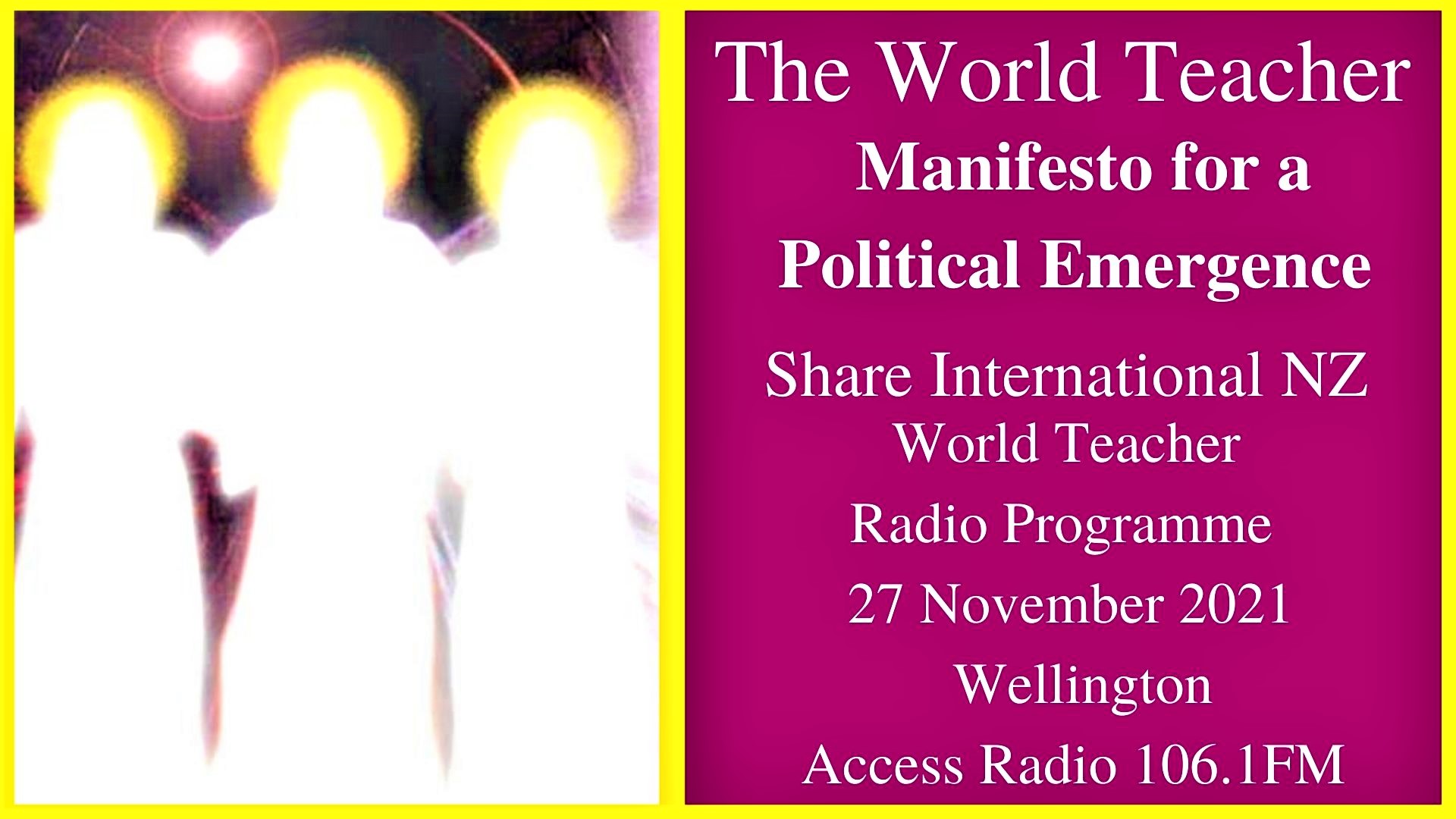 38) Manifesto for a Political Emergence 2